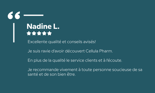 Avis client google Cellula Pharm 6